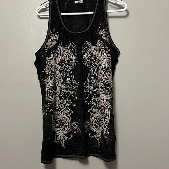 Maurices Muscle Style Tank Bling accents - Picture 1 of 4